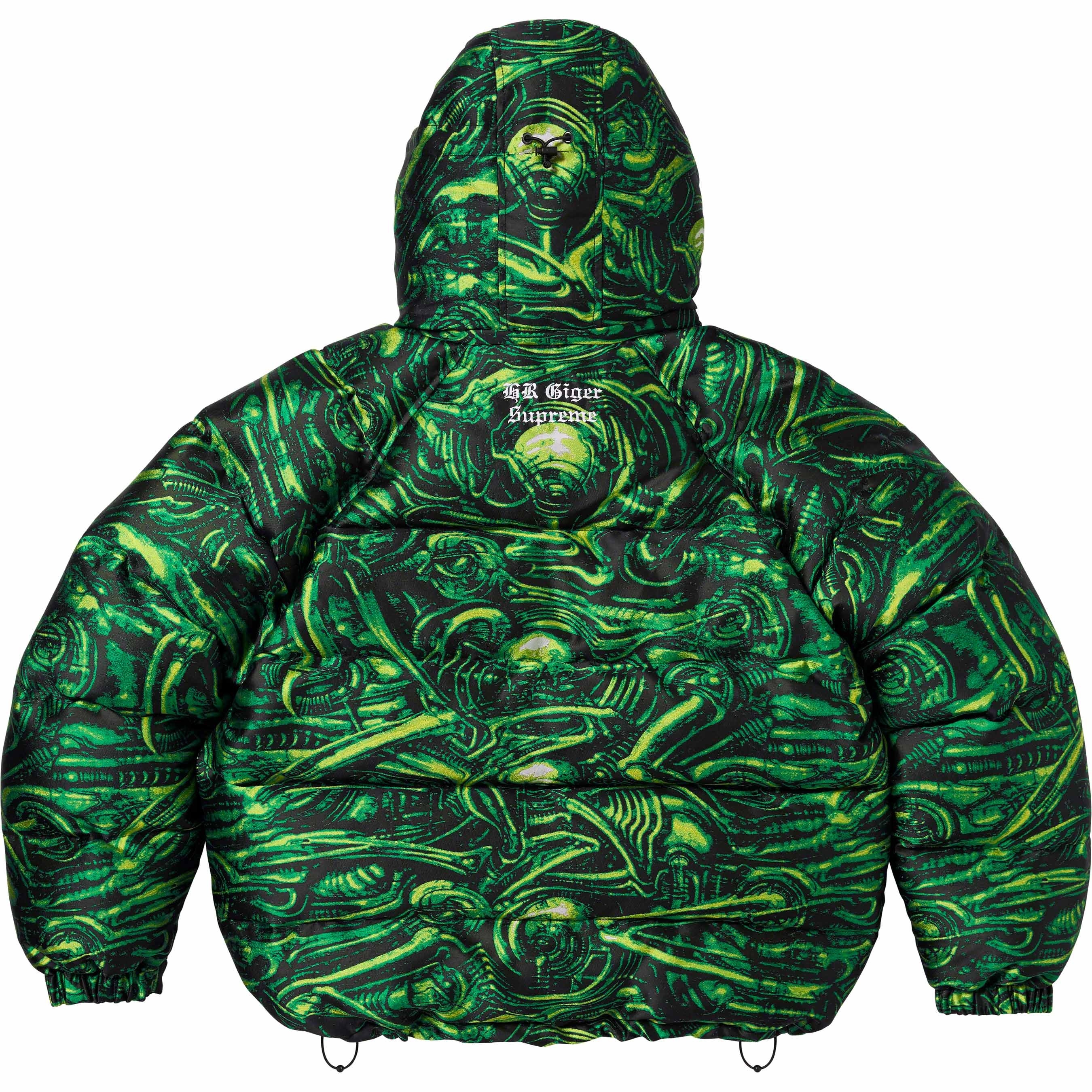 H.R. Giger Jacquard Down Puffer Jacket view 10